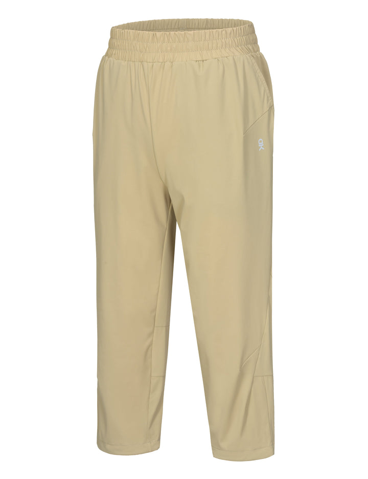 Women's Capri Pants, Summer Crop Pants Below Knee for Hiking, Jogging MP-US-DK