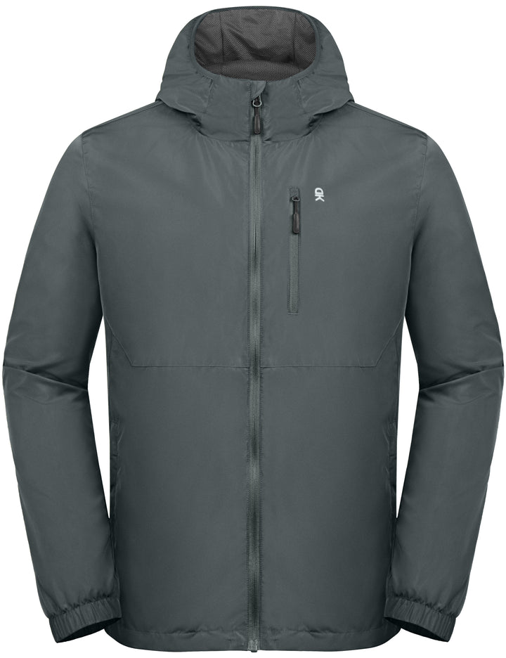 Men???¡§o?¡§¡§s Quick Drying Water Resistant Light Jacket with Full Zip MP-US-DK