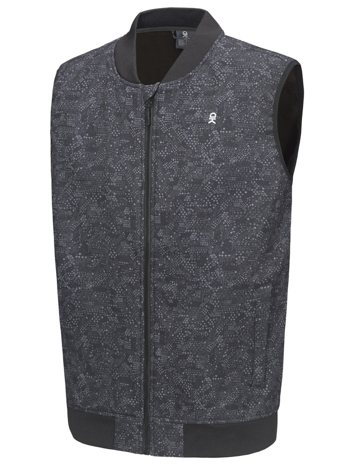 Men's Casual Lightweight Softshell Fleece Lined Golf  Vest MP US-DK