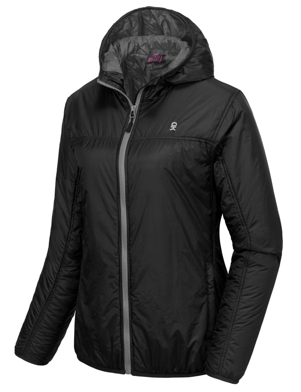 Women's Lightweight Packable Windproof Insulation Running Jacket MP US-DK