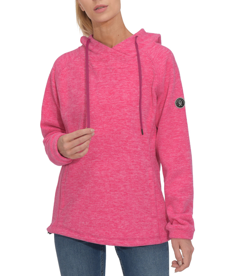 Womens Winter Warm Polar Fleece Pullover Hoodie Sweatshirts Running Hiking YZF US-DK
