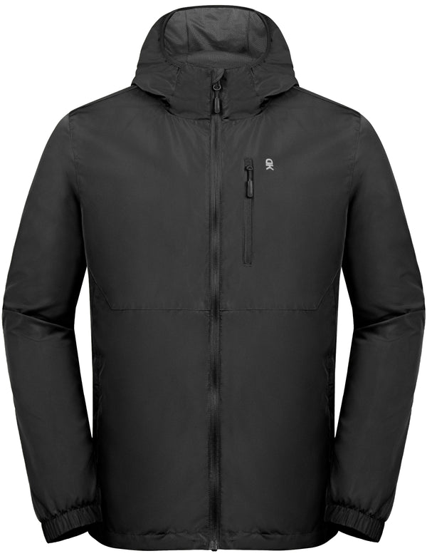 Men???¡§o?¡§¡§s Quick Drying Water Resistant Light Jacket with Full Zip MP-US-DK