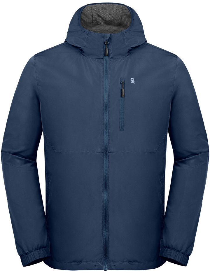 Men???¡§o?¡§¡§s Quick Drying Water Resistant Light Jacket with Full Zip MP-US-DK