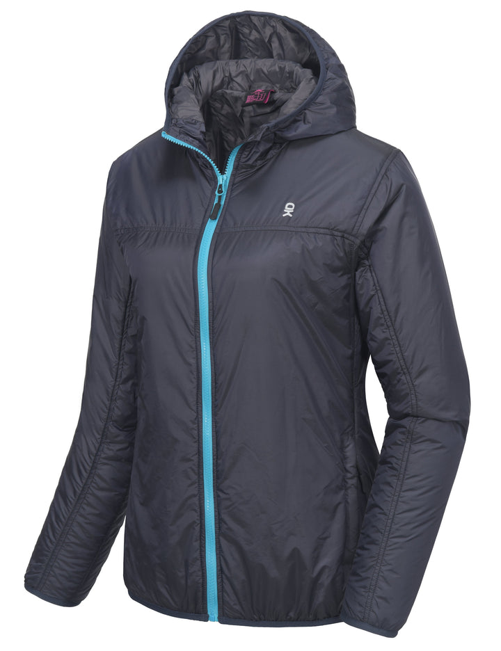 Women's Lightweight Packable Windproof Insulation Running Jacket MP US-DK