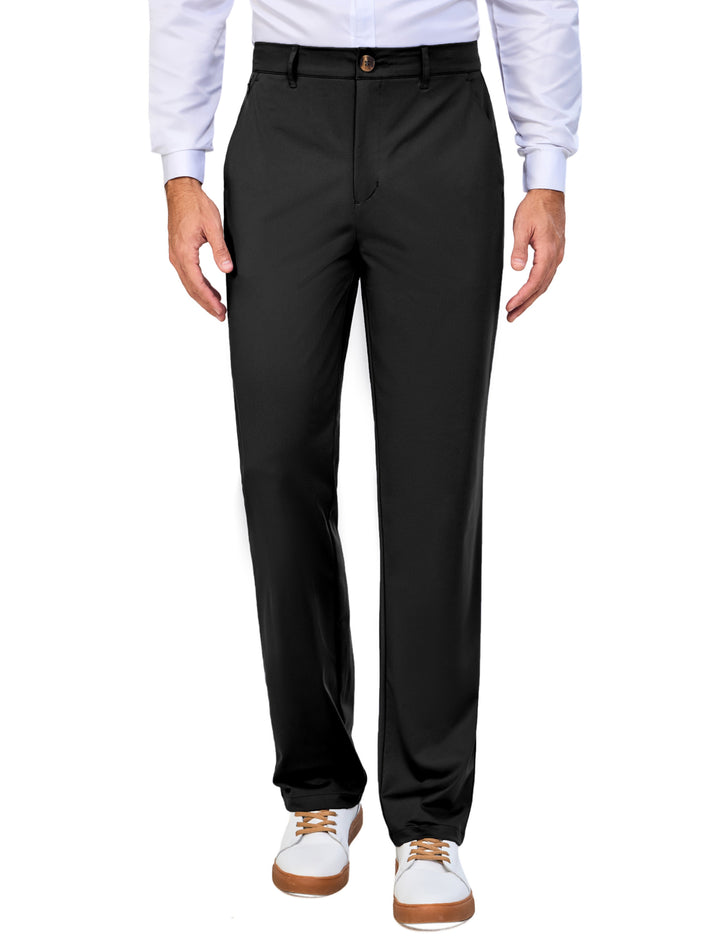Men???¡§o?¡§¡§s Regular Fit Dress Pants Golf Pants Casual Travel Pants MP-US-DK