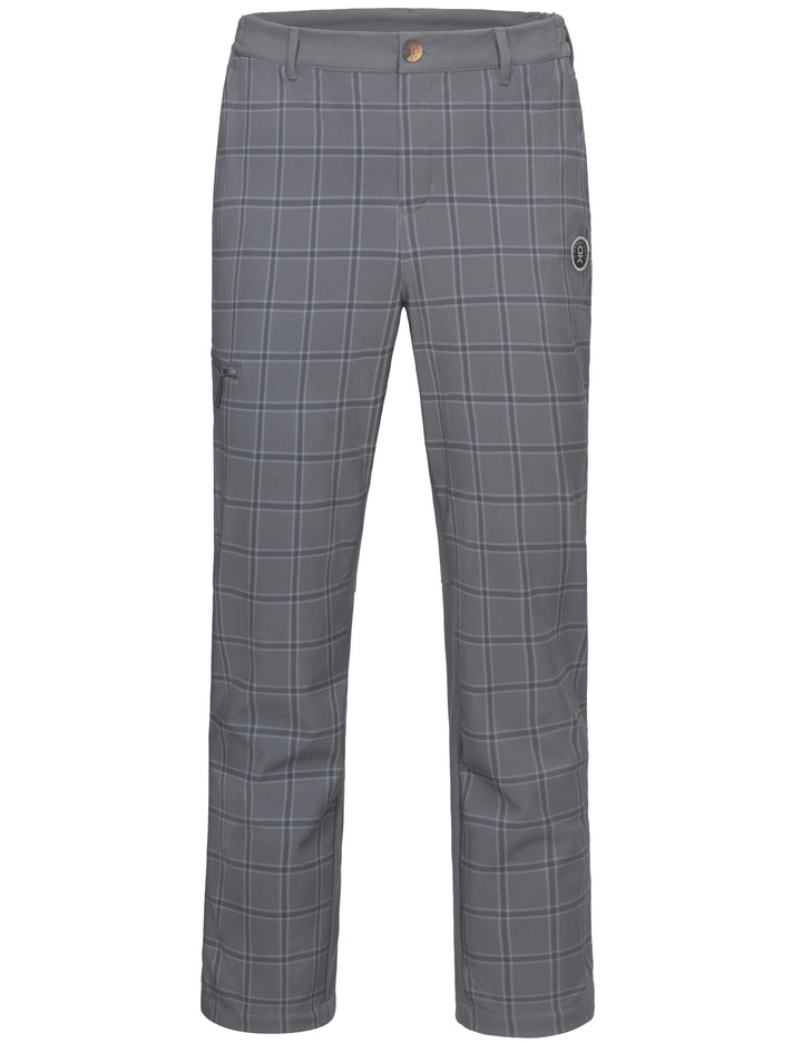 Men's Water Repellant Softshell Fleece Lined Ski Pants MP US-DK