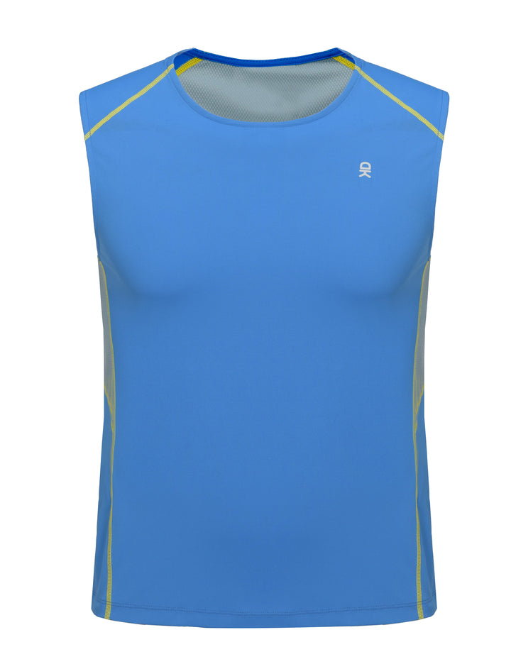 Men's Workout Running Sleeveless Shirt Mesh Quick Dry Tank Top MP US-DK