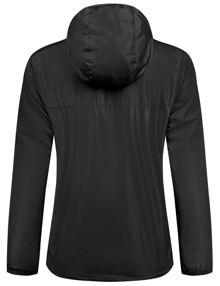 Women's Water Resistant Breathable Ripstop Light Jacket with Hood MP-US-DK