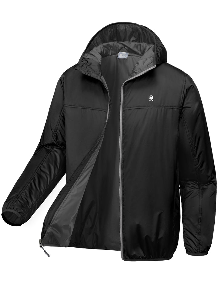 Men's Lightweight Packable Windproof Insulation Running Jacket MP US-DK