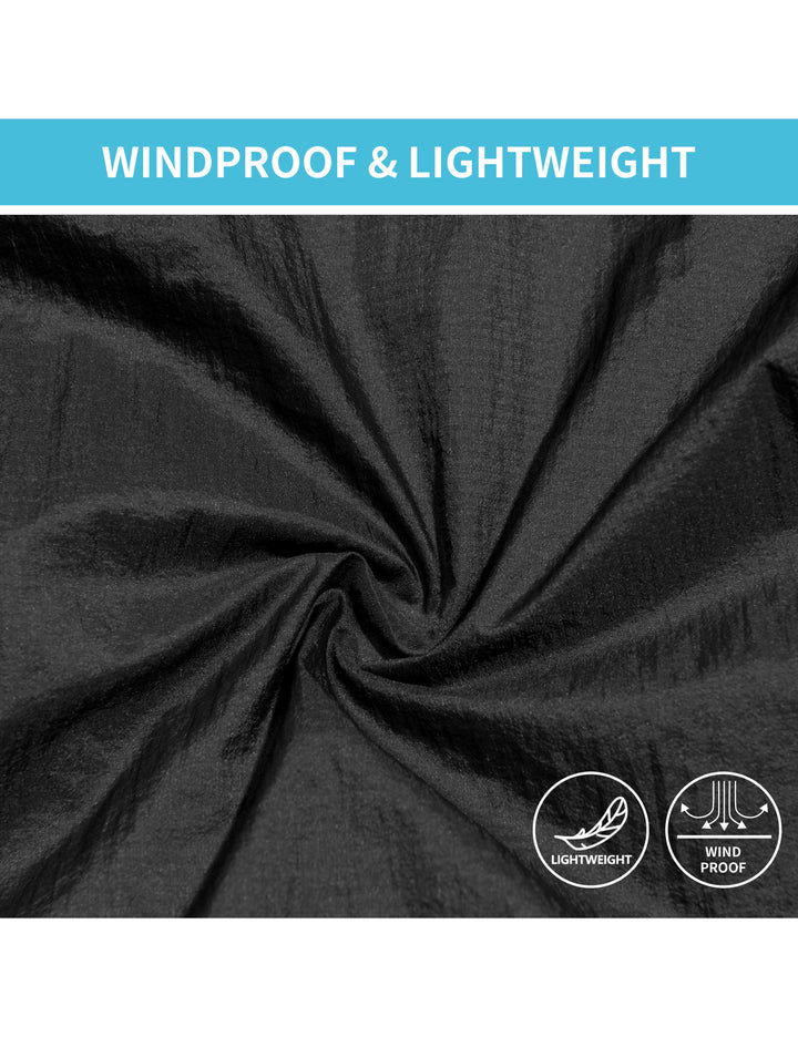 Men's Packable Windproof Lightweight Hooded Jacket MP-US-DK