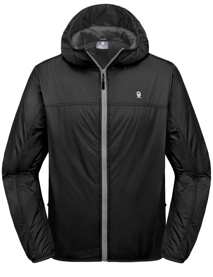Men's Lightweight Packable Windproof Insulation Running Jacket MP US-DK