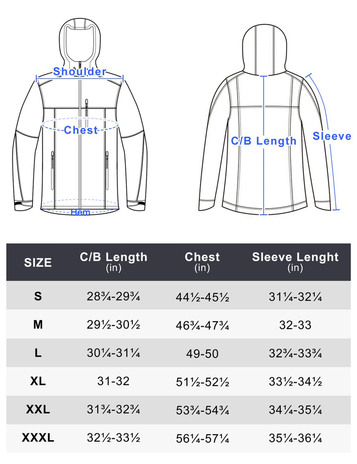 Men's Quilted Jacket Long Sleeve Padded Coat with 6 Pockets MP-US-DK