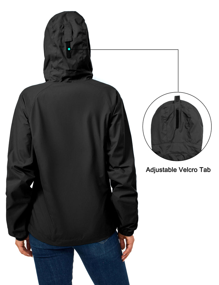 Women's Windbreaker Jacket Breathable Windproof Wind Coat Hiking Running Golf MP-US-DK