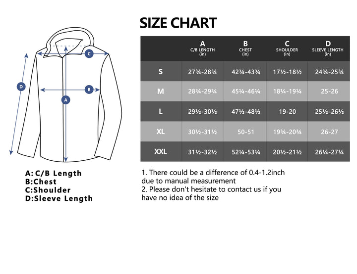 Men's Lightweight Reversible Fleece Hooded Thermal Jacket for Hiking Running Golf YZF US-DK