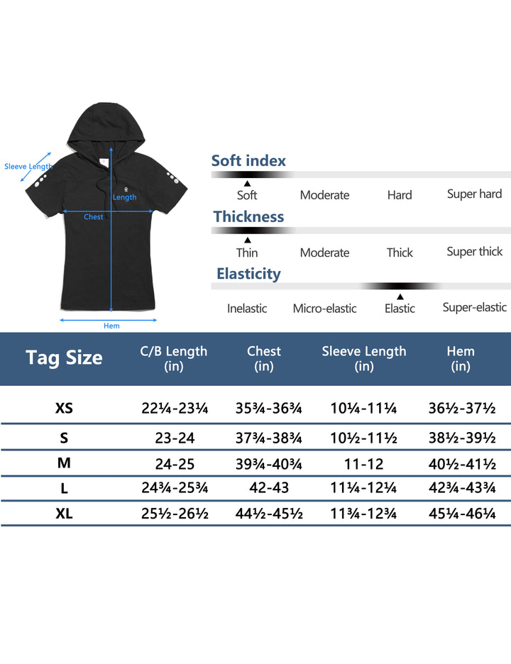 Women's Short Sleeve Quick Dry T-Shirt Stretch Basic Tops Tee MP-US-DK