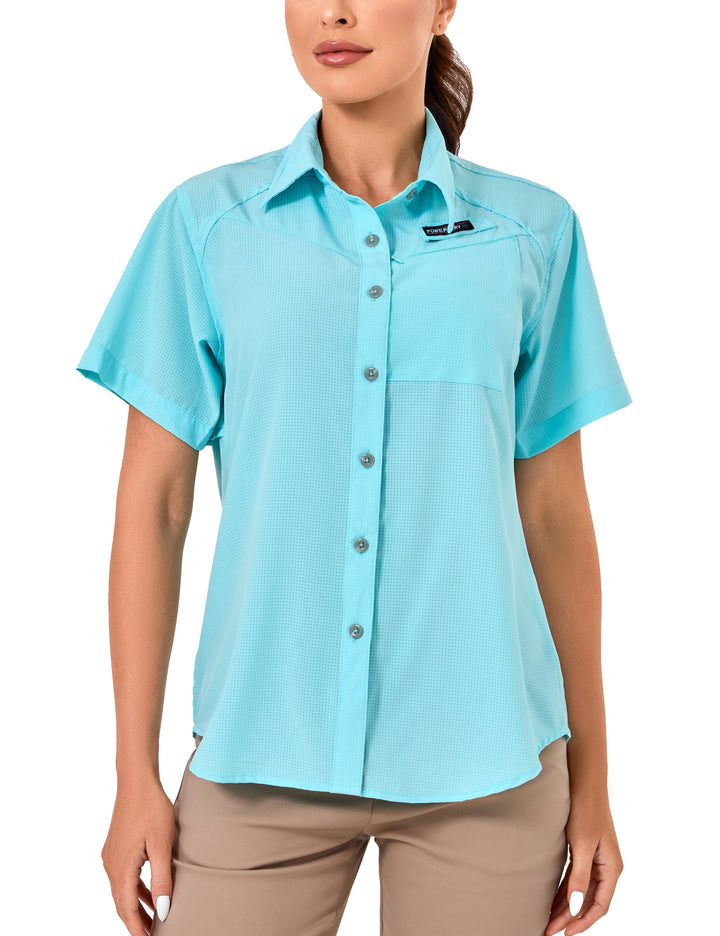 Women's Breathable UPF 50 UV Protection Shirt,  for Fishing Hiking MP-US-DK