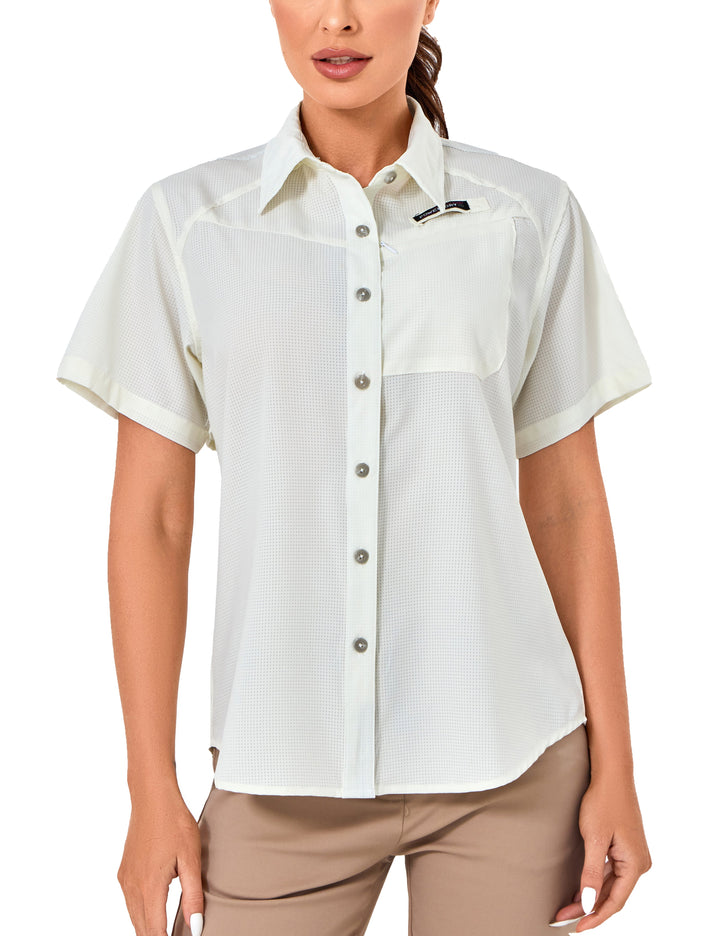 Women's Breathable UPF 50 UV Protection Shirt,  for Fishing Hiking MP-US-DK