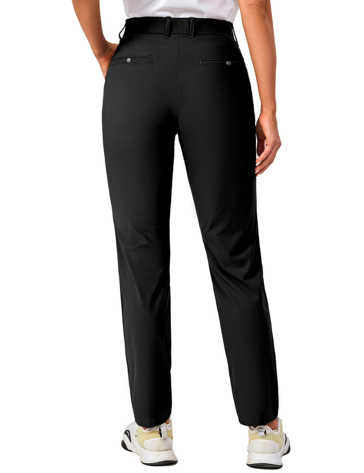 Women's Golf Pants Stretch Quick Dry Lightweight t   Casual Slacks with Pockets MP US-DK