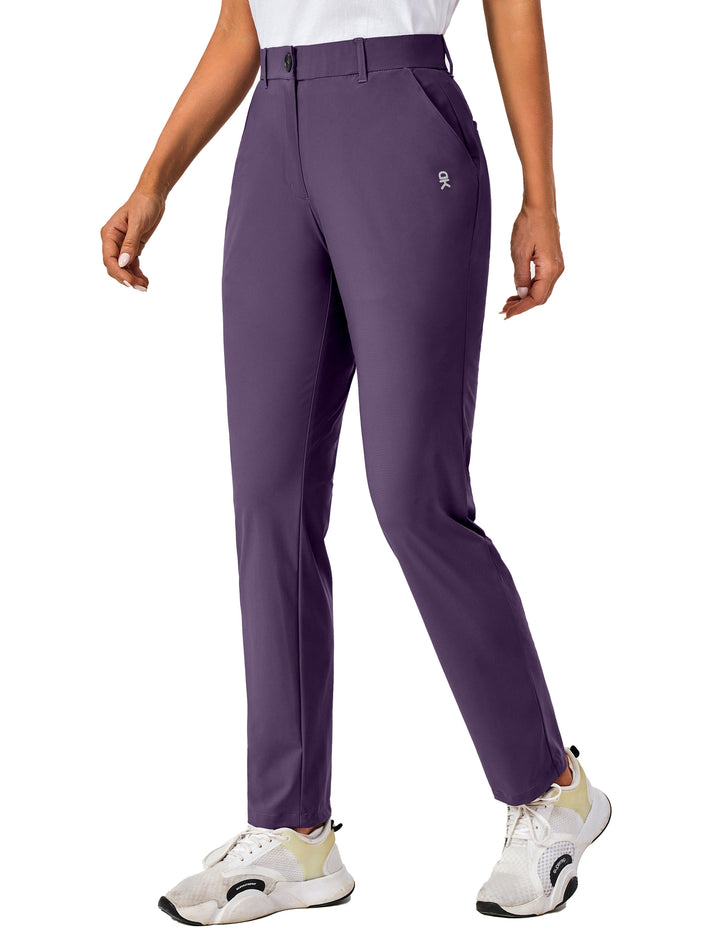 Women's Golf Pants Stretch Quick Dry Lightweight t   Casual Slacks with Pockets MP US-DK