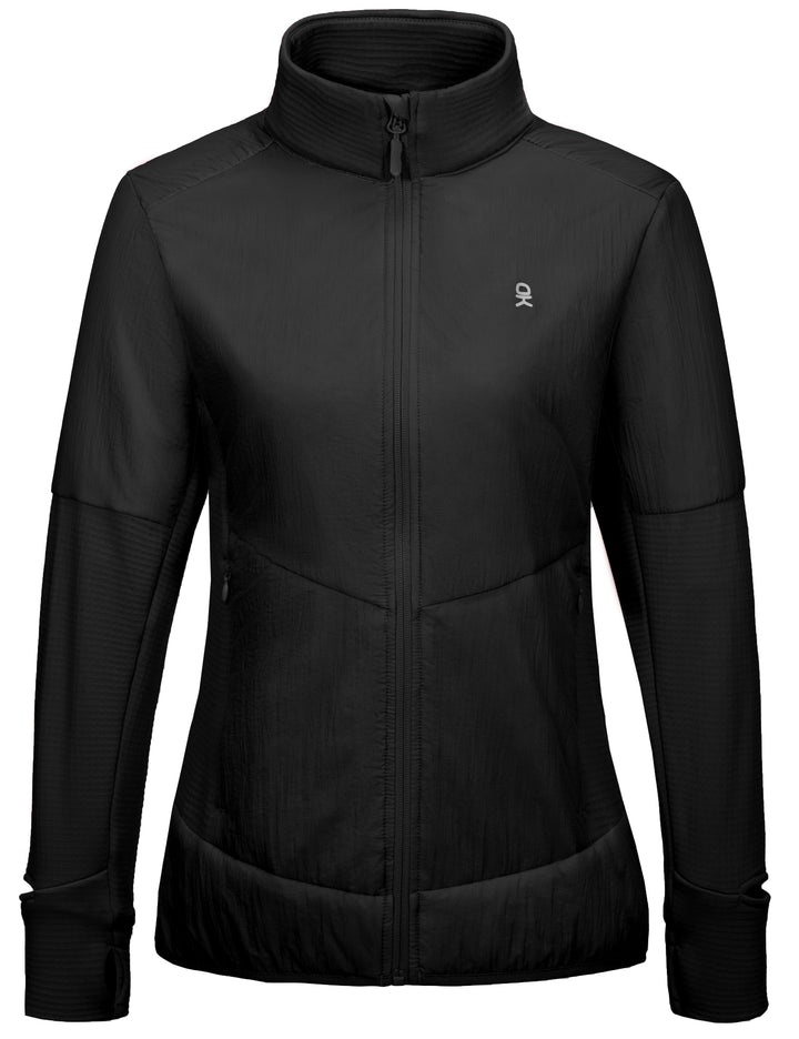 Women???¡§o?¡§¡§s Lightweight Thermal Athletic Jacket for Running MP-US-DK