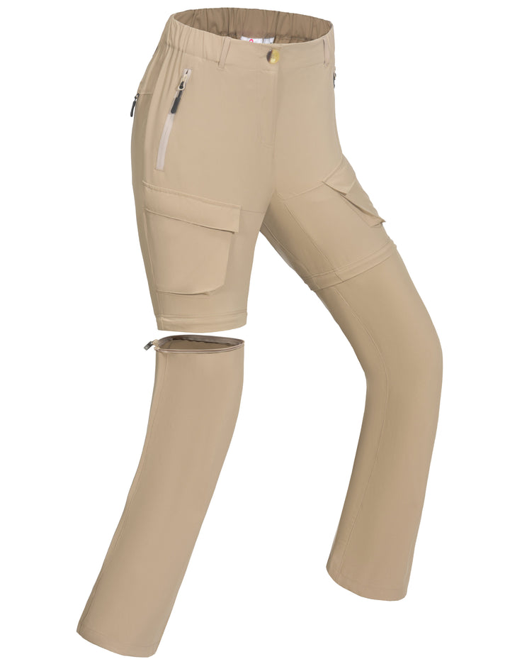 Womens Convertible Zip Off Quick Dry Pants for Travel, Outdoor MP-US-DK