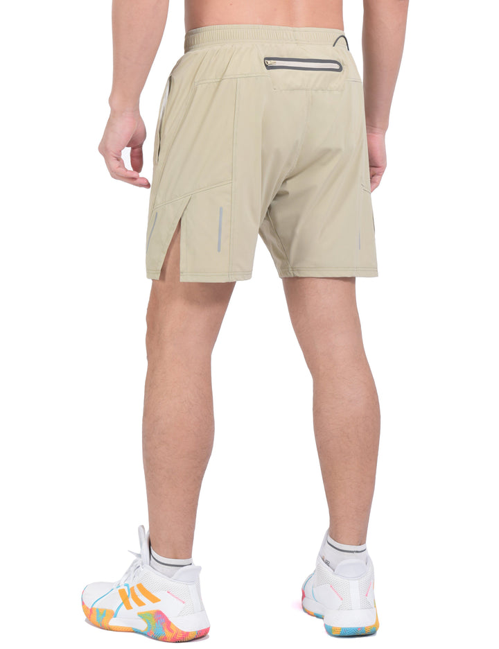 Men's 5 Inches Ultra Stretch Quick Dry 2 in 1 Running Shorts YZF US-DK