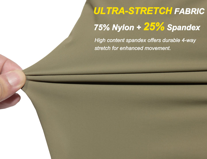 Men's 7 Inches Ultra Stretch Quick Dry Cool Running Shorts YZF US-DK