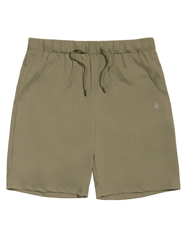 Men's 7 Inches Ultra Stretch Quick Dry Cool Running Shorts YZF US-DK