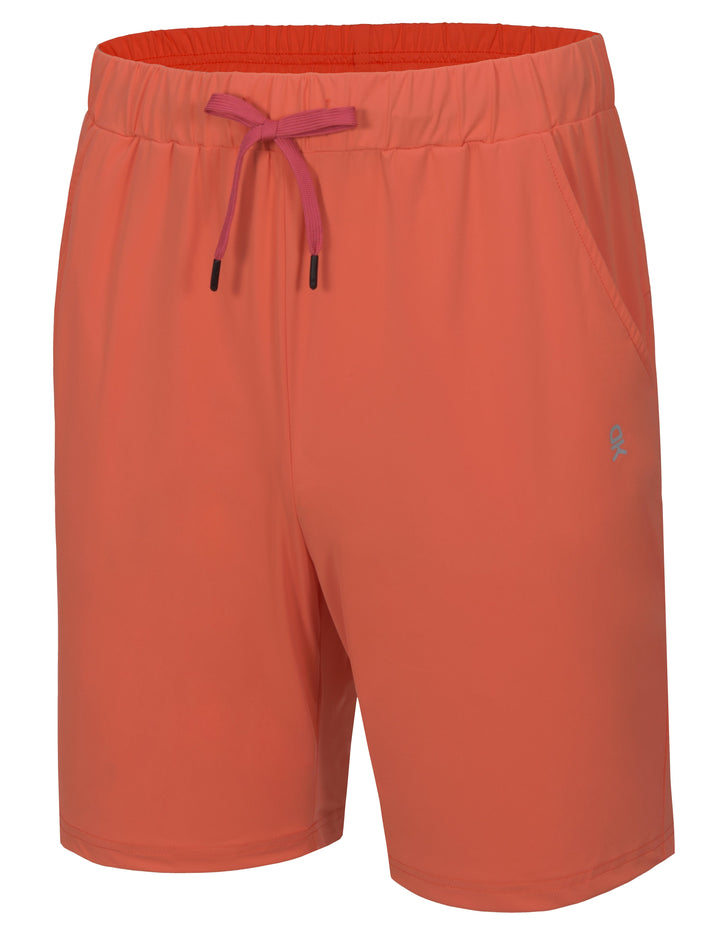 Men's 7 Inches Ultra Stretch Quick Dry Cool Running Shorts YZF US-DK