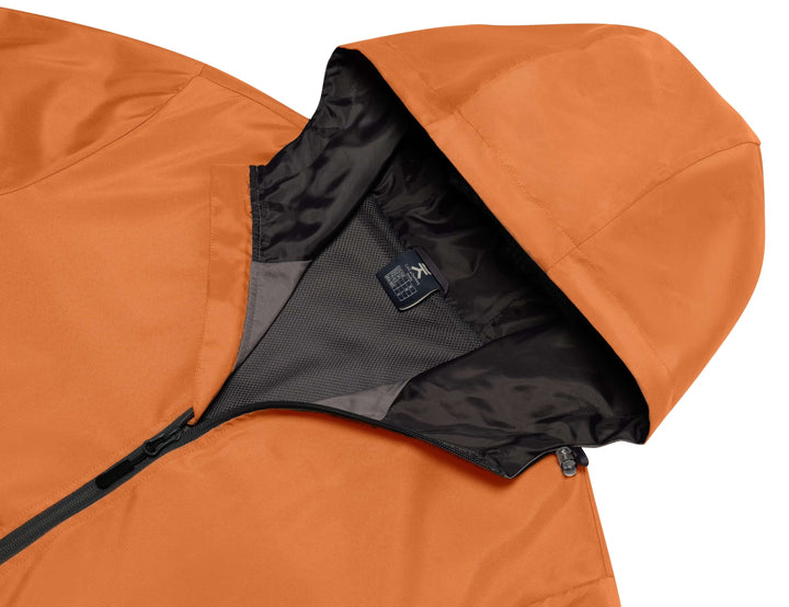 Men's Lightweight Breathable Windbreaker Running Jacket with Hood YZF US-DK