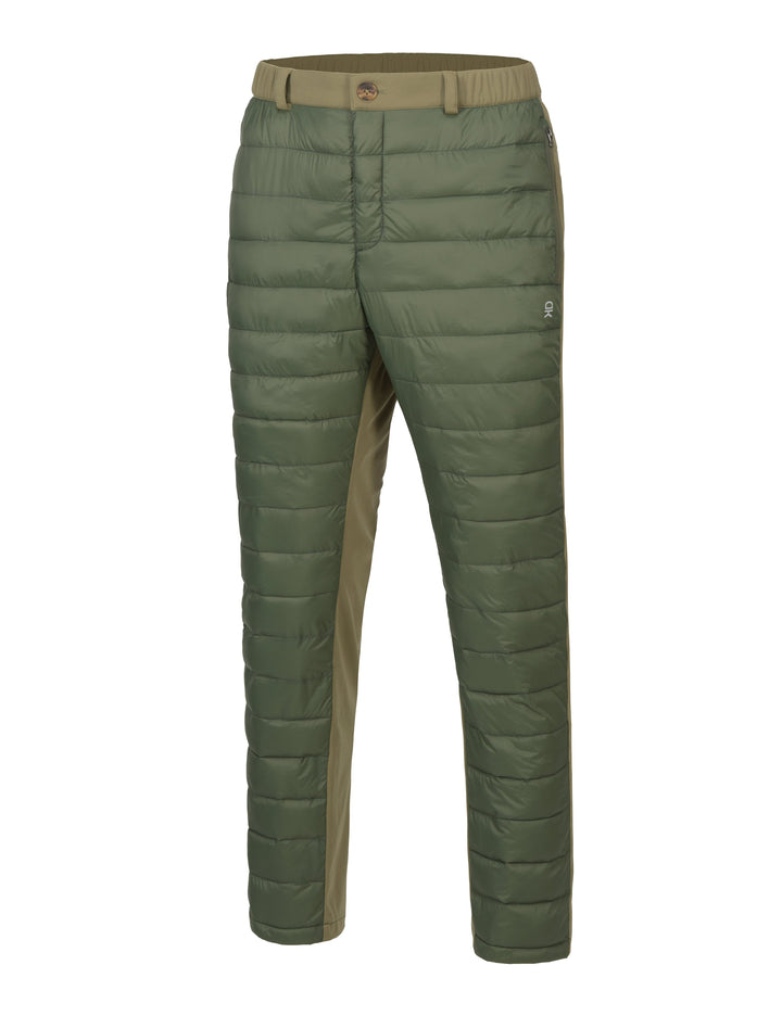 Men's Lightweight Puffy Ski Insulation Down Pants MP US-DK
