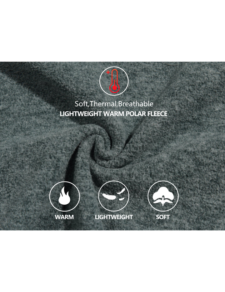 Men's Lightweight Warm Polar Fleece Running Hooded Jacket YZF US-DK