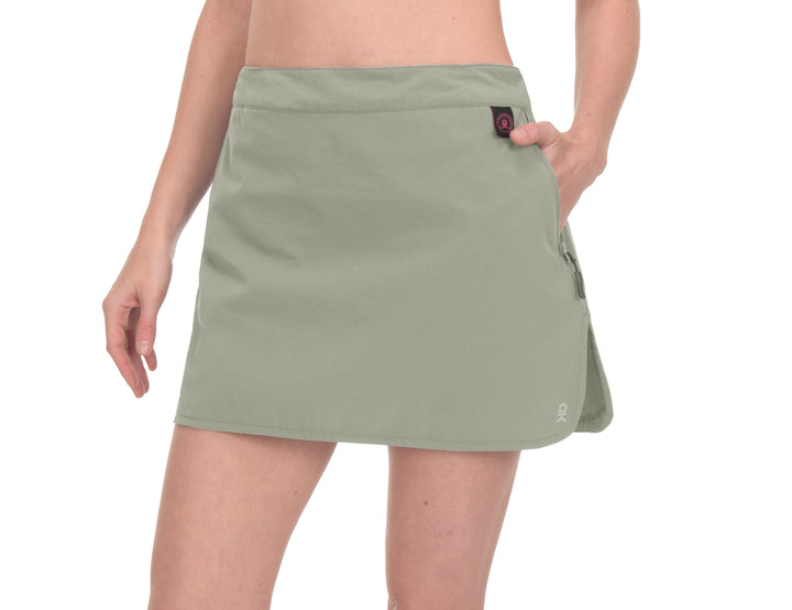 Women's Athletic Skort UPF 50+ Golf Tennis Sports Skirt YZF US-DK