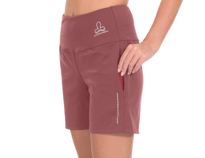 Women's High Waisted Yoga Running Shorts YZF US-DS