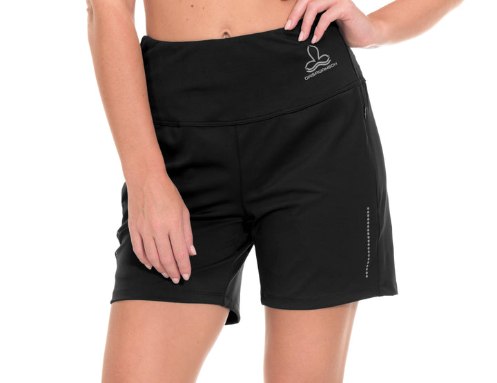 Women's High Waisted Yoga Running Shorts YZF US-DS