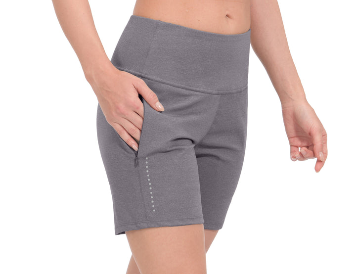 Women's High Waisted Yoga Running Shorts YZF US-DS