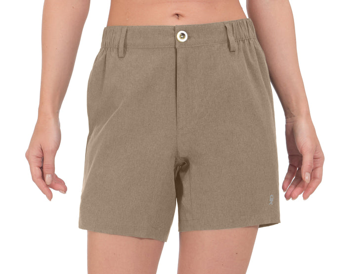 Women's Quick Dry Lightweight Stretch Bermuda Golf Shorts YZF US-DK