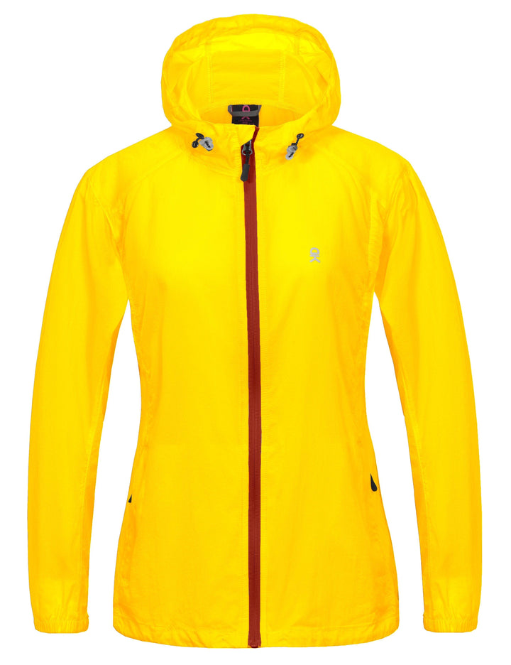 Women's UPF 50 Protection Lightweight Packable Running Jacket YZF US-DK