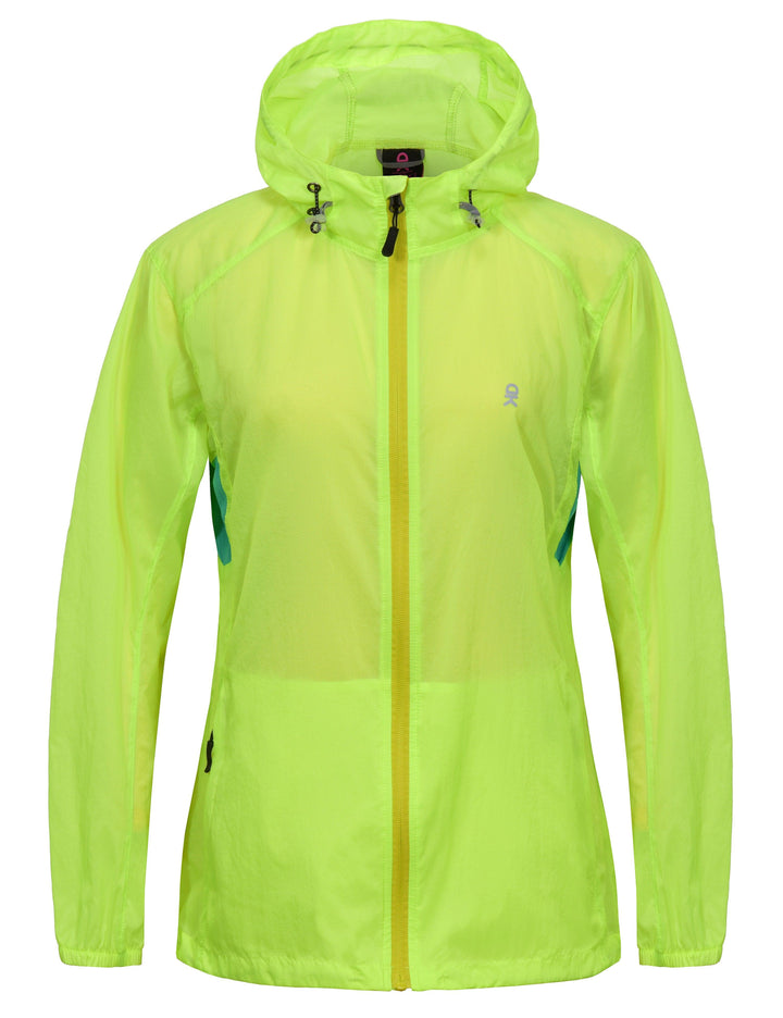 Women's UPF 50 Protection Lightweight Packable Running Jacket YZF US-DK