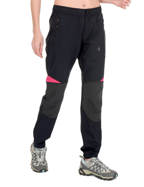 Women's UPF 50 Reinforced Knees Climbing Hiking Pants YZF US-DK