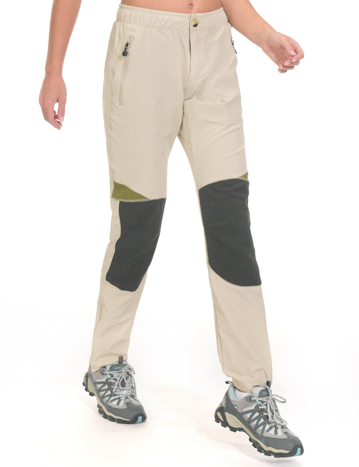 Women's UPF 50 Reinforced Knees Climbing Hiking Pants YZF US-DK