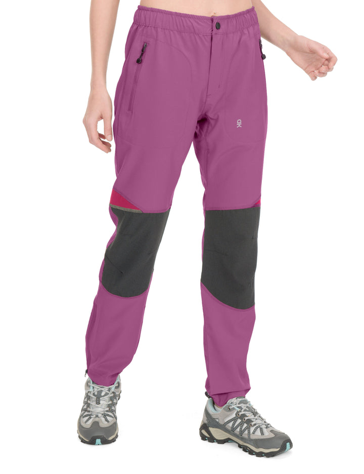 Women's UPF 50 Reinforced Knees Climbing Hiking Pants YZF US-DK
